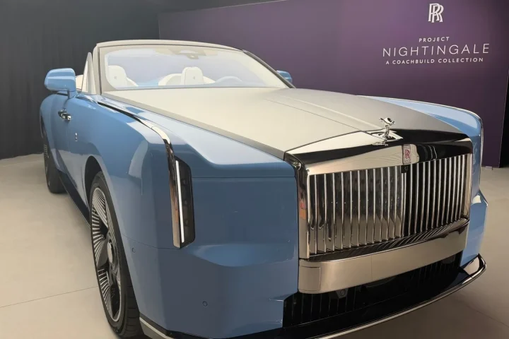 Rolls-Royce electric convertible