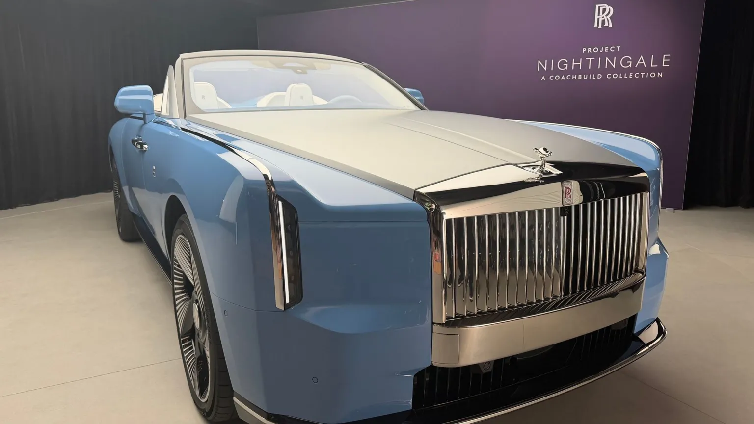 Rolls-Royce electric convertible